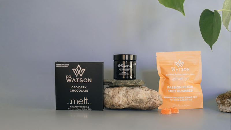 Capsules by Dr Watson | 600mg Container | 30 Capsules 20mg | with Vitamin D for Added Daily Support