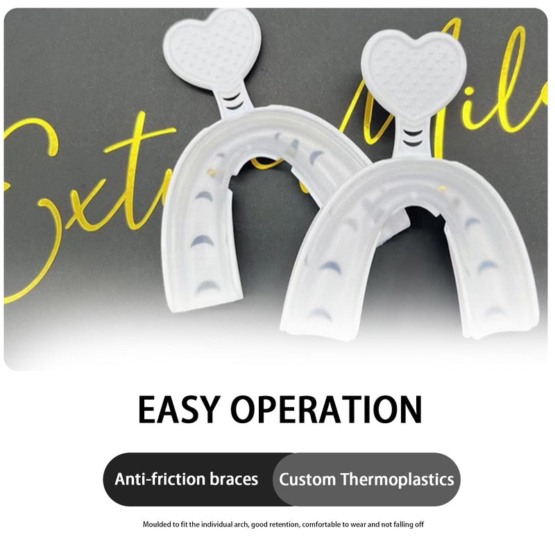 [Australia] - Thoquene Pack of 4 nighttime grinding splints, 2 sizes, grinding splints with whitening tray 