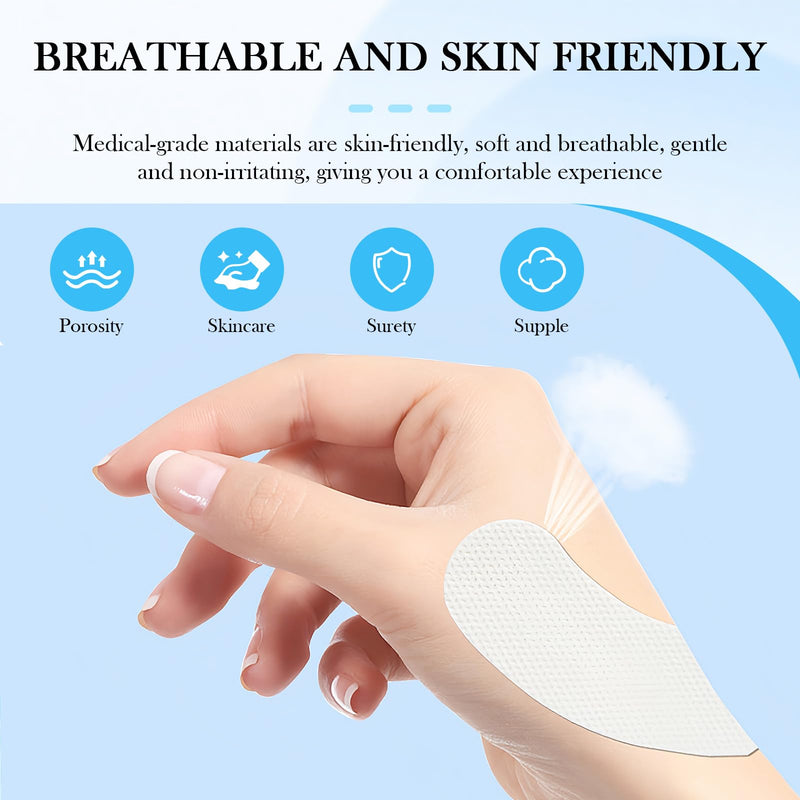 Tape Strips for Stoma Bags, 60pcs Curved Ostomy Barrier Tape, Stoma Skin Barrier Strips, Elastic Stoma Protection Tape, for Colostomy, Urostomy, Ileostomy Supplies