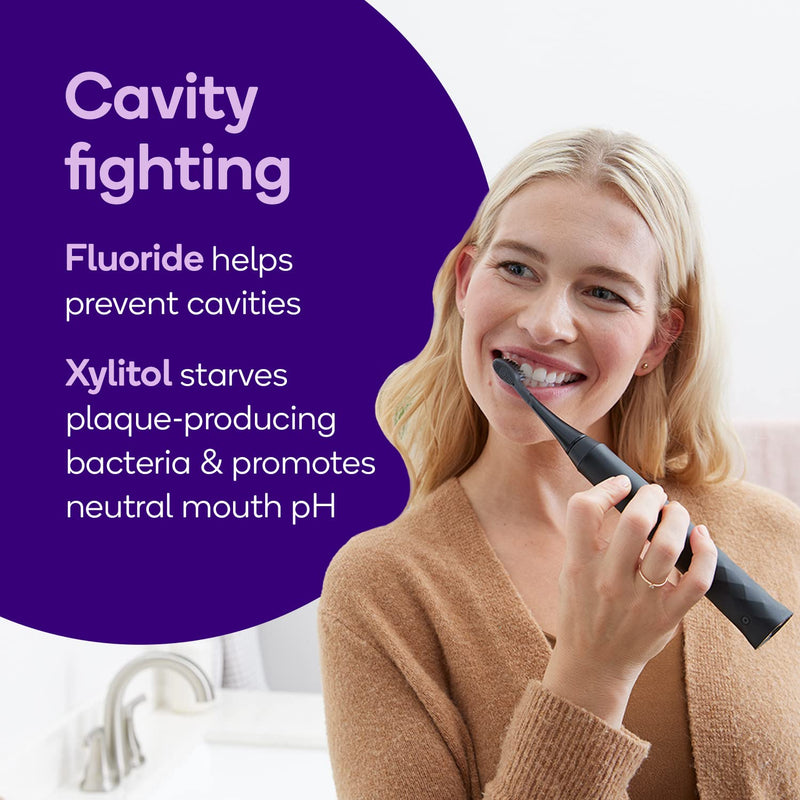 BURST Charcoal Whitening Toothpaste for Adults (4.7oz/2 Pack) | for Sensitive Teeth with Cavity Fighting Fluoride & Xylitol | Vegan | Gluten & SLS Free | Coconut Salt Charcoal: Coconut Salt 2 Pack