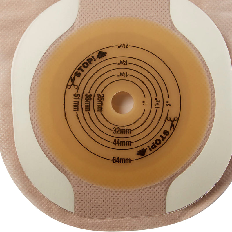 [Australia] - Hollister 8031 Premier 1-Piece 12” Drainable Ostomy Pouch & Flat FlexWear Skin Barrier, Pack of 10, Ultra-Clear, Cut-to-Fit up to 2-1/2” – Adhesive Barrier (Tape) 