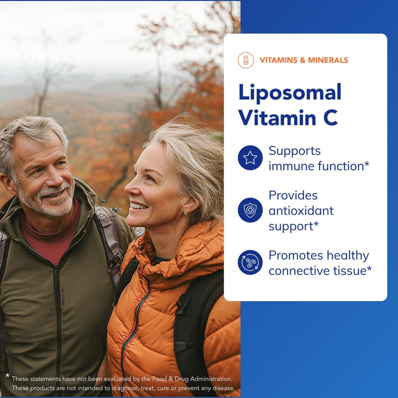 [Australia] - Pure Encapsulations Liposomal Vitamin C - Immune Support Supplement* - Antioxidant Nourishment - Daily Vitamin - Non-GMO & Gluten Free - 120 Capsules 