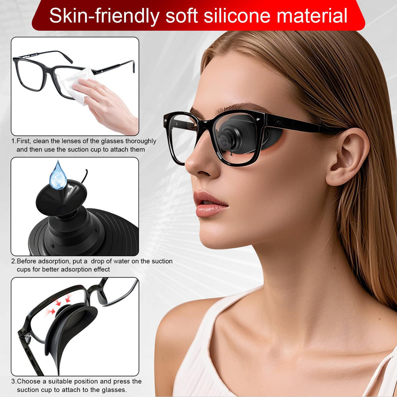 [Australia] - Medical Glasses Eye Patch‚Äì3D Eye Contour Design for a Comfortable fit, Adjustable Made of Soft, Skin-Friendly Silicone, Universal for Left/Right Eye‚Äìfor Kids & Adults Amblyopia, Strabismus 