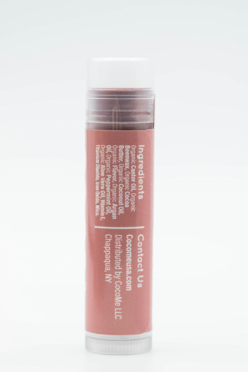 CocoMe Color Tinted Lip Balm (Pink Champagne) -All Natural Organic Coconut Oil and Beeswax for moisture and nourishment | Hydrates & Protects For 24 Hours, Helps Soothe & Repair, Rich in Vitamin E & A (Pink Champagne) Pink Champagne