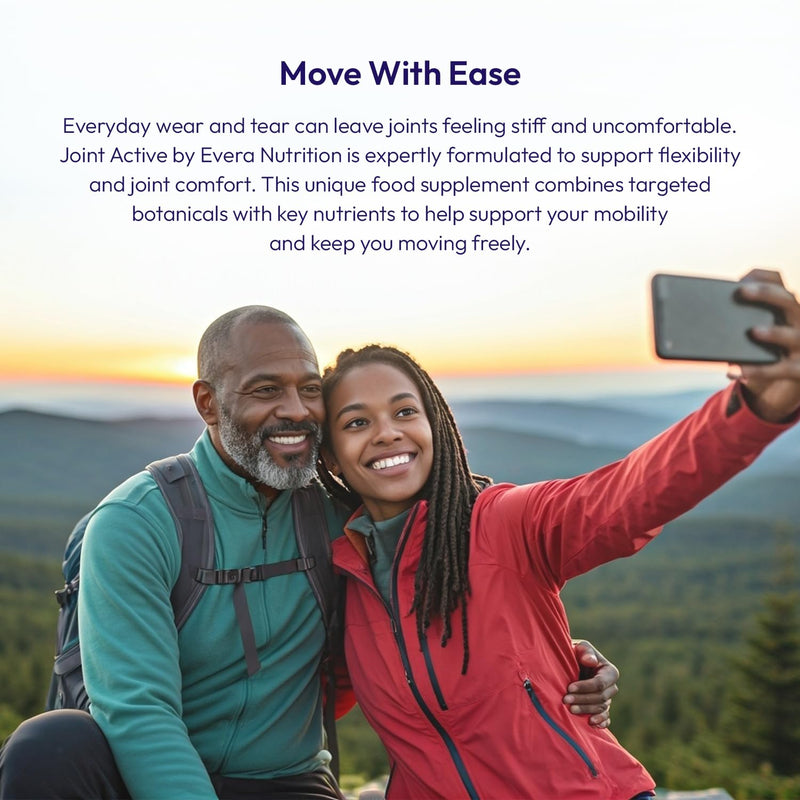 Joint Active, 60 Capsules | Supports Bone Health, Mobility & Flexibility | Joint Support Supplement | with Turmeric, Boswellia, Glucosamine + Essential Vitamins & Minerals
