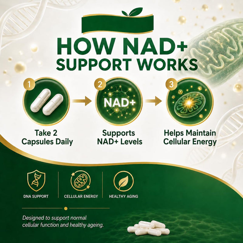 NAD+ Resveratrol Supplement 120 Capsules, NMNH Advanced Cellular Repair & Healthy Anti-Aging Formula with Nicotinamide Riboside, Superior Absorption Supports Metabolism 120 count (Pack of 1)