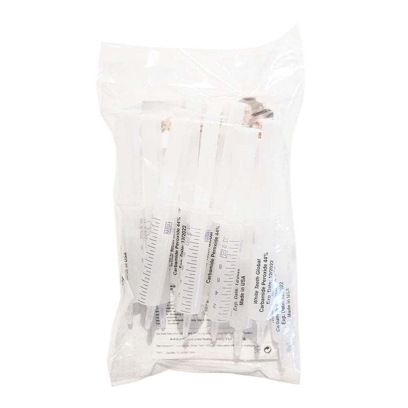 [Australia] - Pack of 10 Syringes of 10ml of Teeth Whitening 44% Gel 