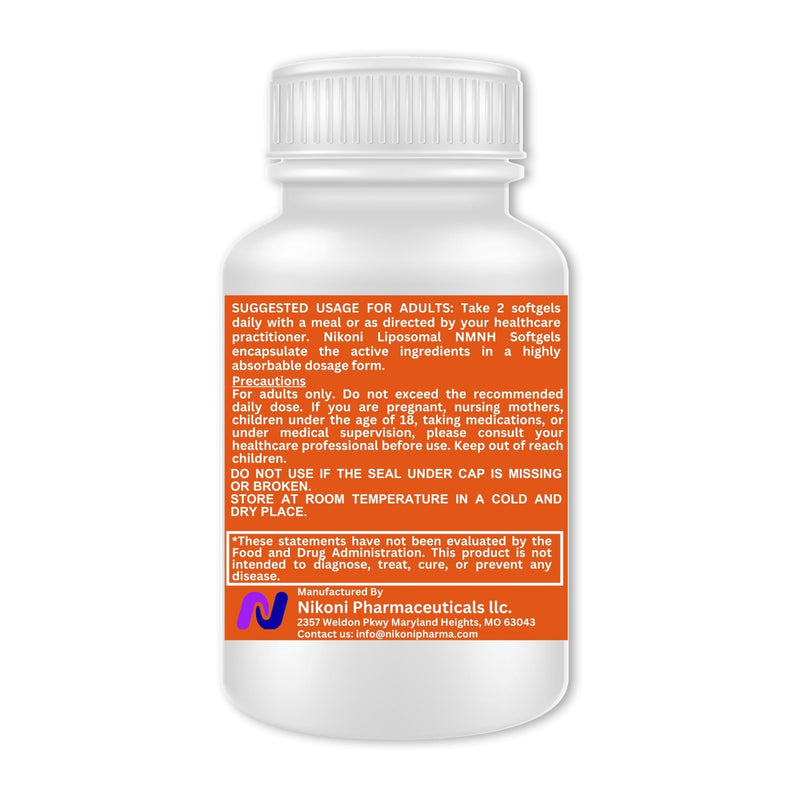 Nikoni Vegan Liposomal Immune Support Softgels – 18-in-1 Formula with Vitamin C, Zinc, Vitamin D3, Echinacea, Elderberry & Curcumin – 60 Vegan Softgels