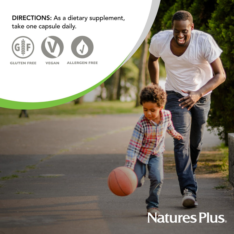 NaturesPlus DHEA-25 with Bioperine - 60 Capsules - Gluten Free - 60 Servings