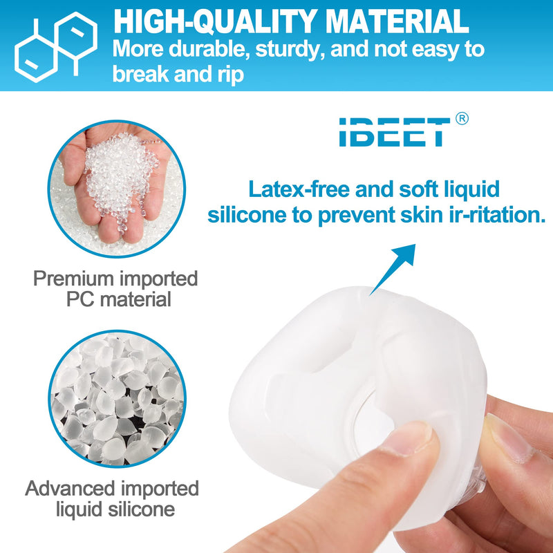 [Australia] - Replacement Cushion for N20 (Medium) - Reliable Seal for Better Sleep Quality, IBEET Replacement Nasal Supplies, Medium 