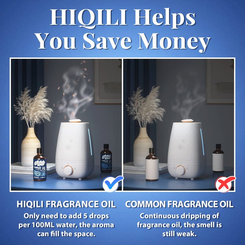 [Australia] - HIQILI Fresh Linen Fragrance Oil 100ml, Single Essential Oil for Diffuser Car Freshies, Clean Fresh Scent for Candle Making Soap Laundry 3.38 Fl Oz 3.38 Fl Oz (Pack of 1) 