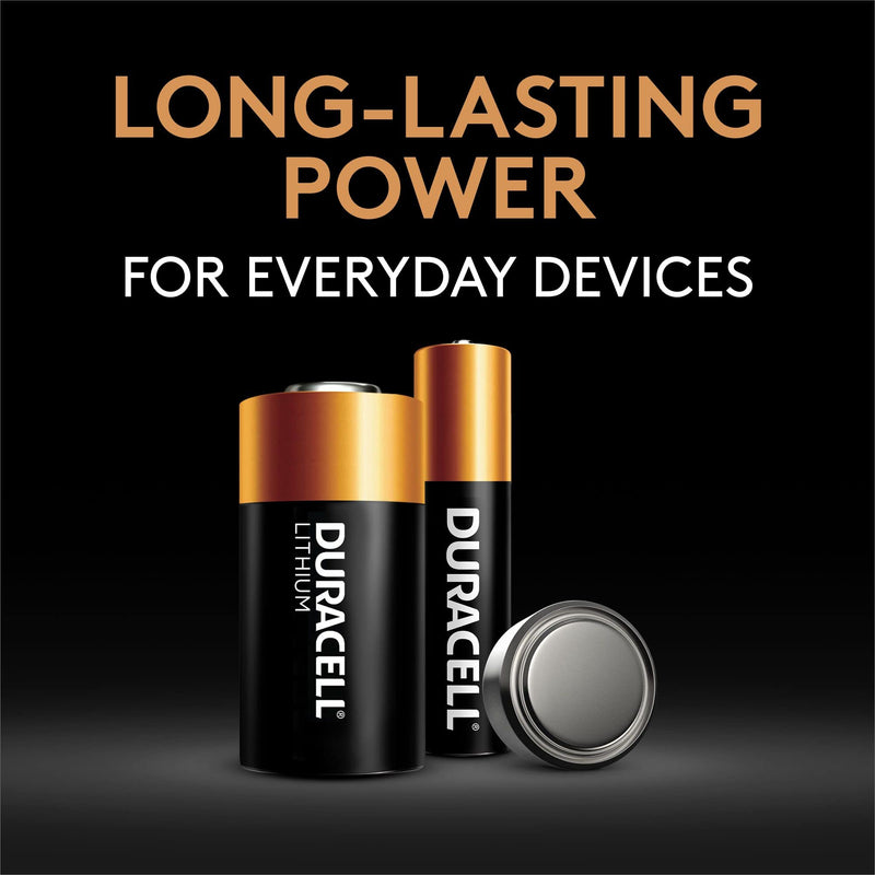 Duracell N 1.5V Alkaline Battery, 2 Count Pack, N 1.5 Volt Alkaline Battery, Long-Lasting for Medical Devices, Key Fobs, GPS Trackers, and More 2 Count (Pack of 1)