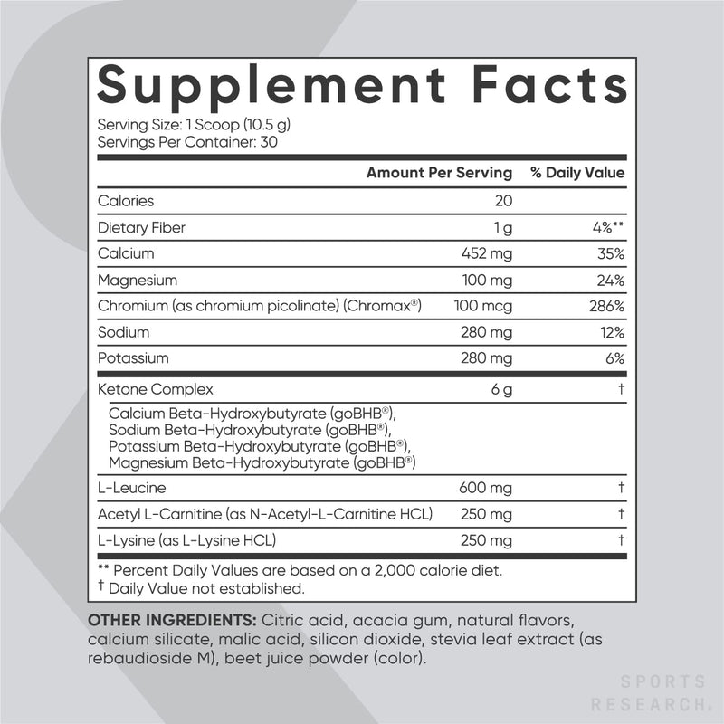 [Australia] - Sports Research Keto Plus Exogenous Ketones with goBHB - 30 Servings | Keto Electrolyte Powder for Hydration, Energy, Focus & Ketosis | Keto Certified, Vegan Friendly (Raspberry Lemonade) Raspberry Lemonade 30 Servings (Pack of 1) 