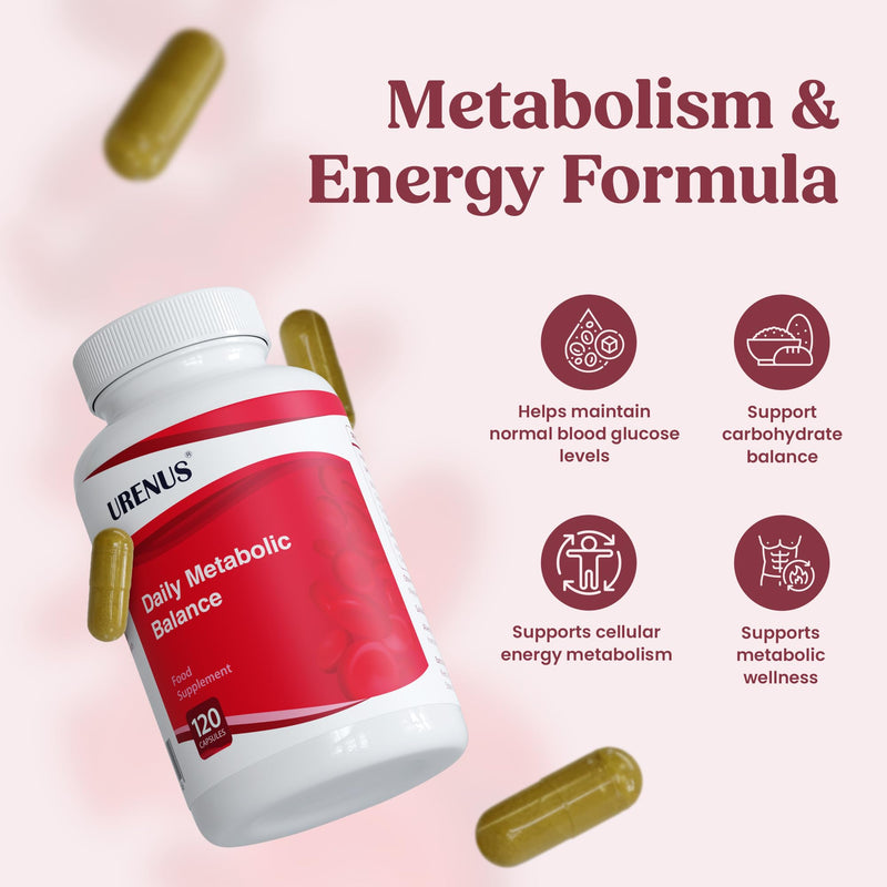 GDA Daily Metabolic Balance Capsules – Blood Glucose Support Formula with Berberine, Bitter Melon, Gymnema Sylvestre & Chromium – Supports Normal Blood Sugar & Metabolism – 120 Capsules