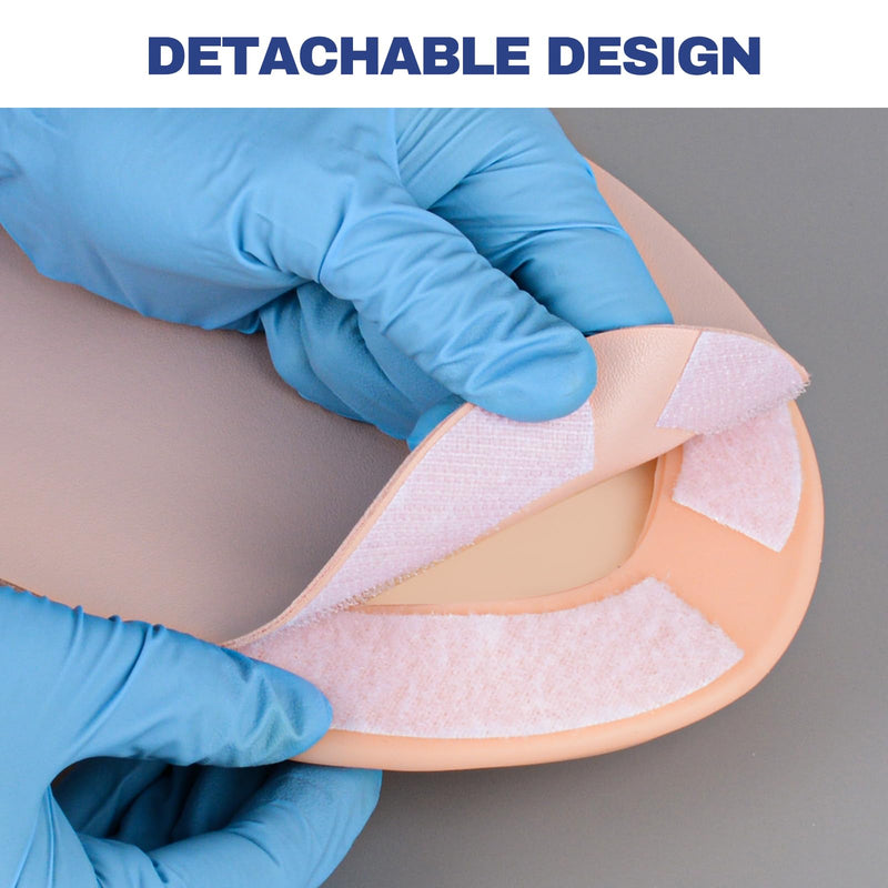 [Australia] - SimCoach Belly Injection Simulator, Subcutaneous Injection Training Pad, Injection Practice Kit for Medical Education, Abdomen Diabetics Injection Training Model for Insulin Injection Practice 