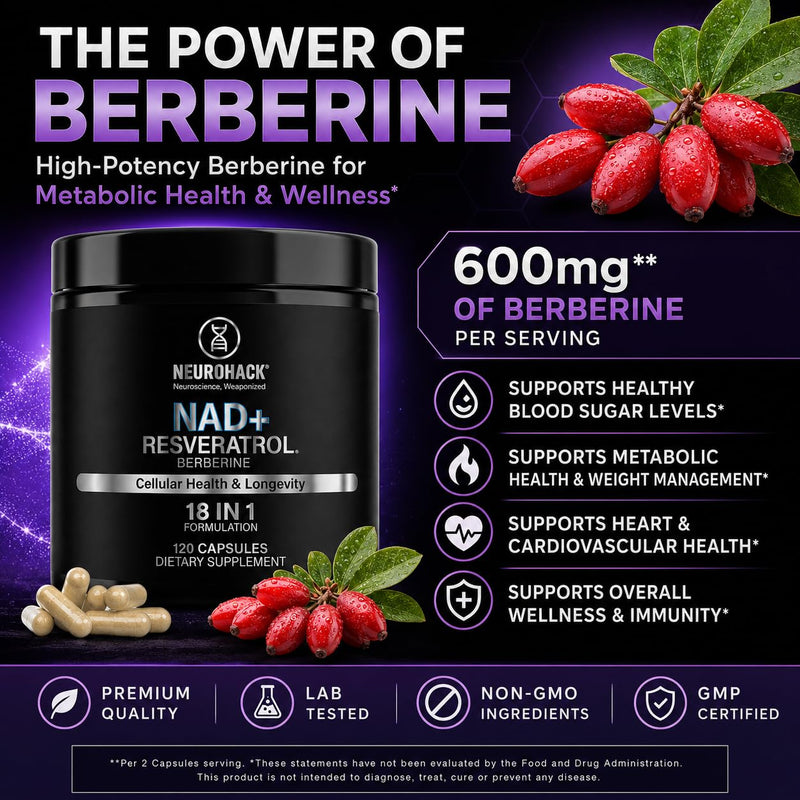 NAD+ 18-in-1 Mineral Fusion, Dietary Supplement (New Better Value Packaging 120 Capsules)