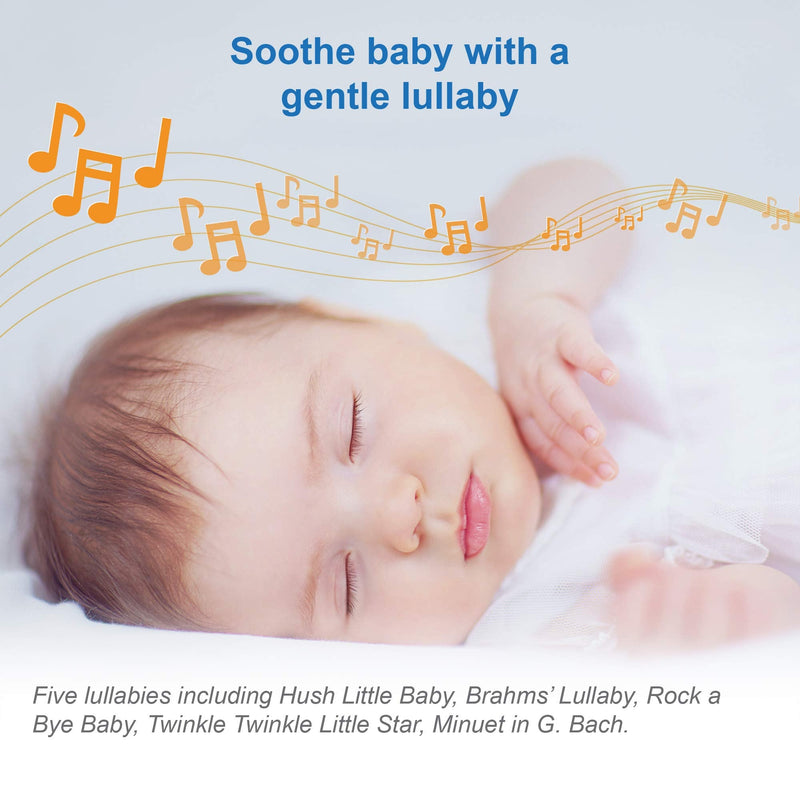 [Australia] - VTech BC8211 Myla The Monkey Baby Sleep Soother with a White Noise Sound Machine Featuring 5 Soft Ambient Sounds, 5 Calming Melodies & Soft-Glow Night Light, 1 Count (Pack of 1) 