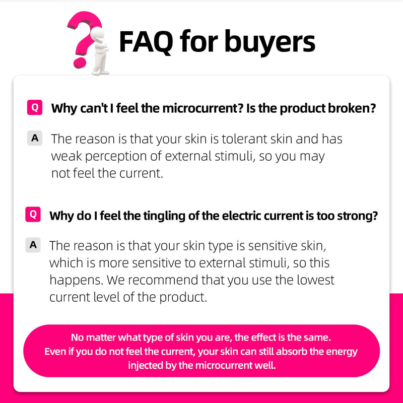 Microcurrent Facial Device,Latest Red Light Technology,Enhances The Ability to Lift The Face and Tighten The Skin,Facial Wrinkle Equipment,Smart Photon Micro-Current Device,Model:EP-300.