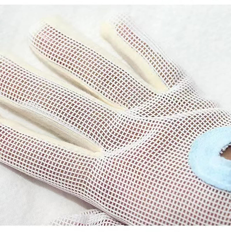 [Australia] - Thumb Sucking Guard Gloves Thumb Guard to Thumb Sucking Stop for Kids Nail Biting Stop and Five Fingers Sucking Stop for Baby (M) M 