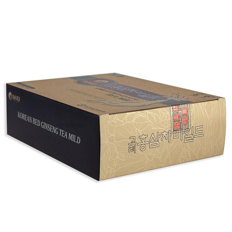 [Australia] - SAMSIDAE Korean Panax Red Ginseng Instant Tea, Box of 50 Sachets, Improves Blood Circulation, Intellectual Performances and Memory, stimulates Energy 50 Count (Pack of 1) 