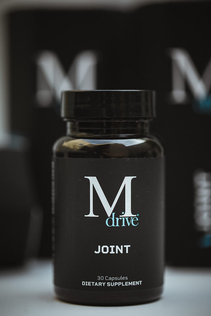 [Australia] - Mdrive Joint Support Supplement for Men - Supports Healthy Joint Function, Flexibility, Comfort & Mobility - Features UC-II Collagen, Turmeric Curcumin & Sodium Hyaluronate from Hyaluronic Acid, 30ct 