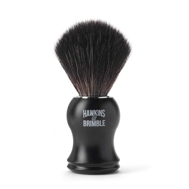 [Australia] - Hawkins & Brimble - Luxury Shaving Brush for Men - For a Richer Lather and Smoother Shave Brush for Mens with Synthetic Soft Bristles and Vegan Friendly - Mens Grooming Synthetic Shaving Brush Z- Brush 