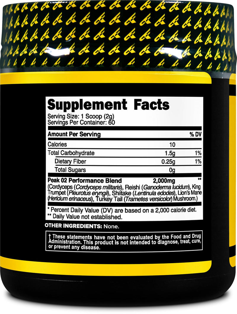 [Australia] - PrimaForce Peak O2 Workout Supplement, 120 grams - Proprietary Blend, Non-GMO, Vegan and Gluten Free Unflavored 60 Servings (Pack of 1) 