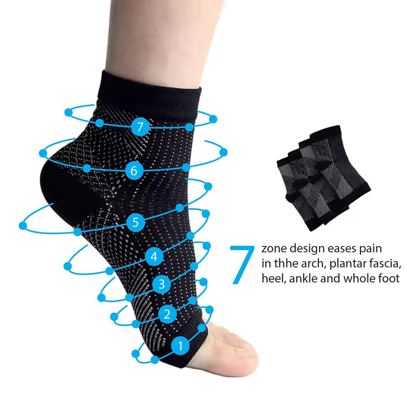 Plantar Fasciitis Night Splint with 3 Adjustable Straps & Fasciitis Socks, Pain Relief Foot Drop, Heel Spur, Achilles Tendonitis Day&Night, Comfortable Brace Women (Pink) Pink