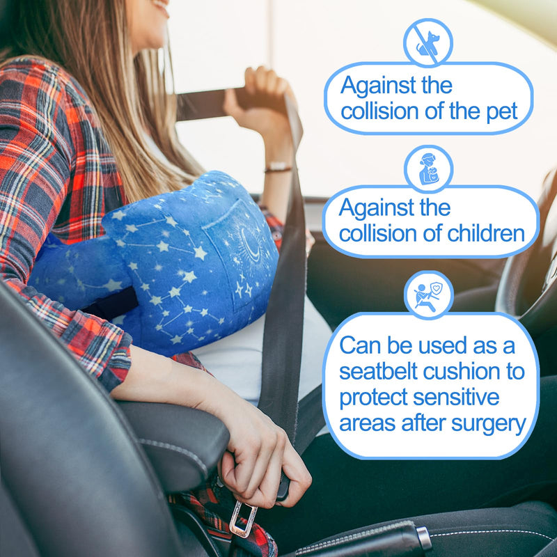 [Australia] - Mastectomy Pillow Post-Surgery Pillow for Mastectomy and Breast Cancer Recovery Comfort Gifts for Women Patients Blue Night one size 