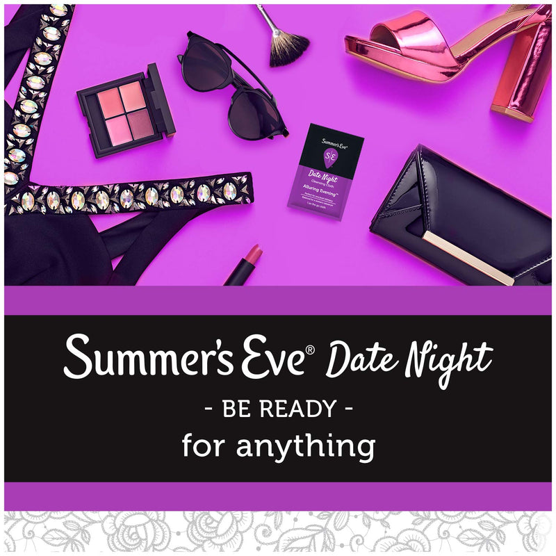 [Australia] - Summer's Eve Date Night Feminine Cleansing Wipes Pre/Post-Intimacy Cleansing, 16 Count 