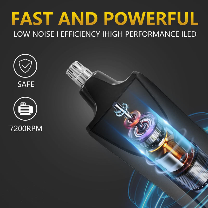 [Australia] - Manscape 3-in-1 Body Trimmer for Men, Groin, Pubic & Ball Hair Shaver No-Nick, Nose Hair Trimmer, Body Groomer for Smooth Shaving, Lightweight with Travel Lock, LED Display, IPX7 Waterproof Black 