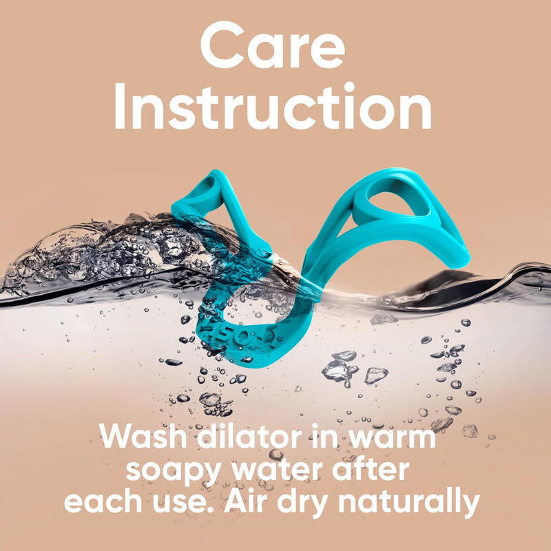 [Australia] - Brison Nasal Dilators - Nose Vents Opener for Better Breathing and Adults for Sleep and Activity Improves Airflow - 2pcs Soft-Hard Soft/Hard Turquoise Blue 