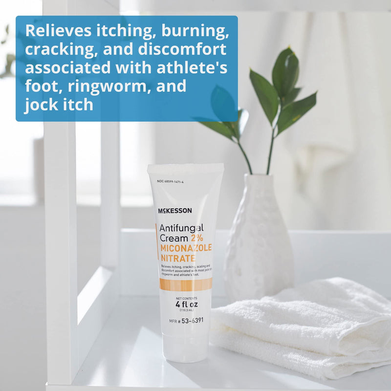 [Australia] - McKesson Antifungal Cream 2% Miconazole Nitrate Cream 4oz Tube (Each), 6391 (Formerly Repara Antifungal Cream) 