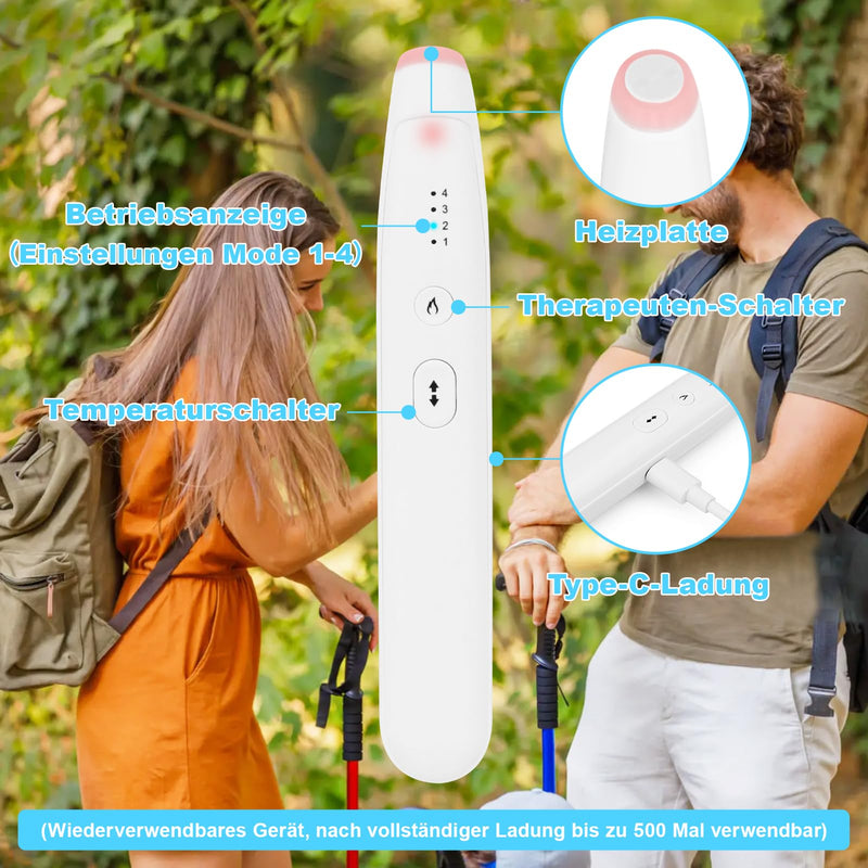 [Australia] - Mosquito Bite Heat Pen Insect Bite Healer Quick Relief from Itching and Swelling, SOARFLY Electric Insect Bite Healer, Heat Pen Against Mosquito Bites 