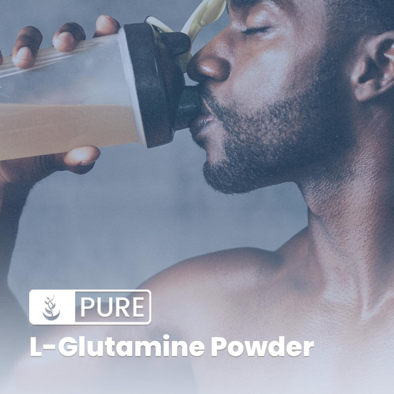 [Australia] - Pure Original Ingredients L-Glutamine (1lb) Alpha-Amino Acid Supplement Powder, Lab-Verified 1 Pound (Pack of 1) 