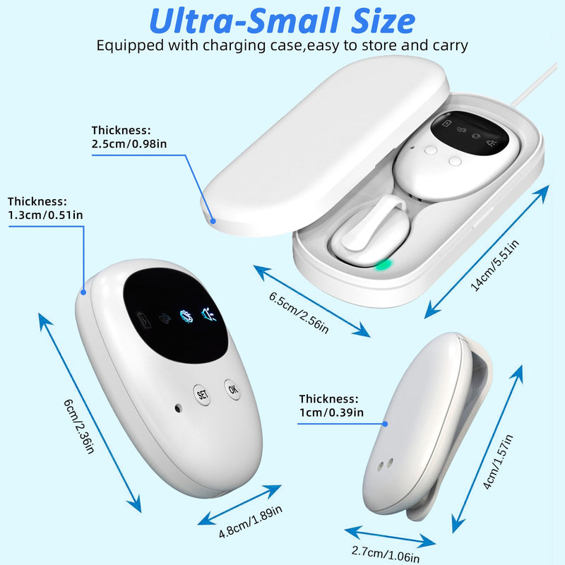 [Australia] - Wireless Bedwetting Alarm-Bed Wetting Alarm for Kids and Elderly, Sound Mode, and Strong Vibration, Pee Alarm, Bedwetting Solutions, Night Time Potty Training for Kids 