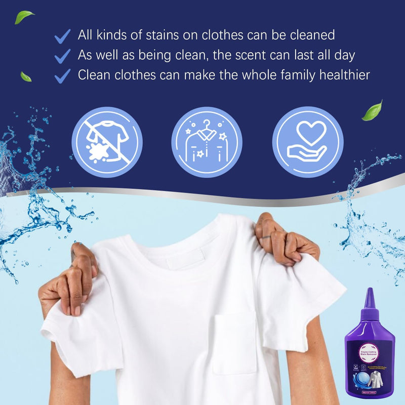 [Australia] - Laundry Stain Remover,Active Enzyme Clothing Stain Remover, Clothes Stain Remover for Clothes，Clothes Oil Stain Remover, Enzyme Stain Remover, Stubborn Stains Cleaner，Oil Stain Remover (240ml) 