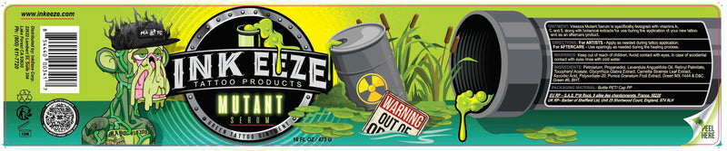 [Australia] - INKEEZE Mutant Serum Green Tattoo Ointment Limited Edition Bored Ape Yacht Club NFT, Made in USA, 16oz 1pk 