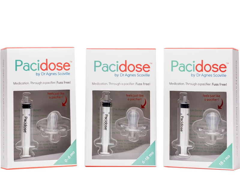 [Australia] - Pacifier Liquid Medicine Dispenser with Oral Syringe | Newborn Baby | 0-6 Months 