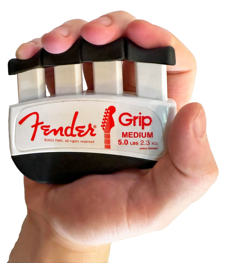 [Australia] - Fender GRIP Hand and Finger Exerciser (Medium - 5lbs / 2.3kg) ‚Äì Best Ergonomic Finger Strengthener to improve play on all stringed instruments (Guitar, Bass, Violin, etc.) 