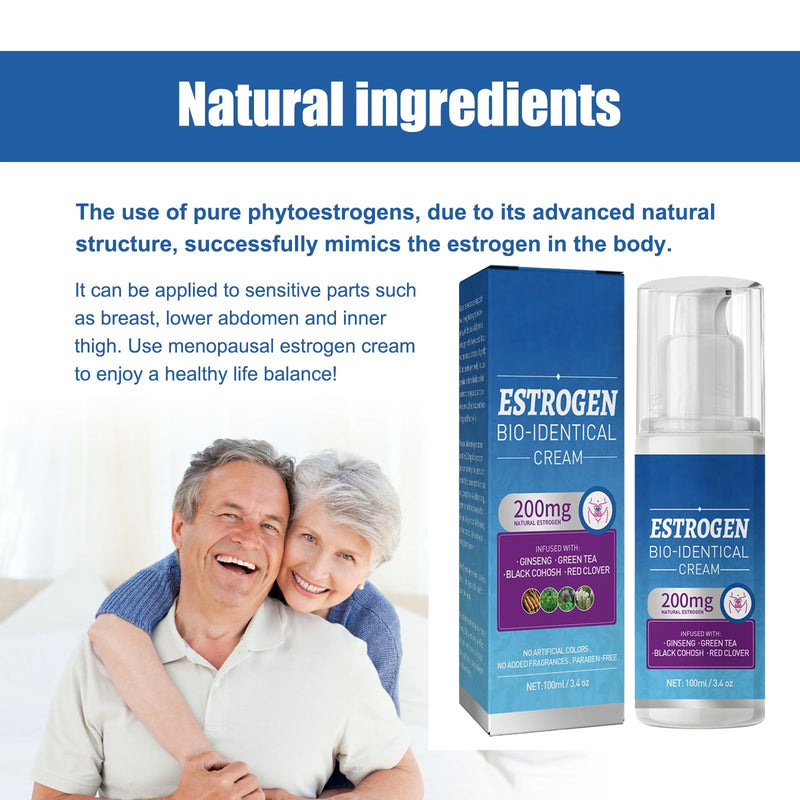 [Australia] - KOAHDE Female Menopause Cream, Relieve Menopause Cream, Reduce Menopause Cream, Relax Menopause Cream, Bioidentical Cream Women, Menopause Middle Age Cream, 100ML 