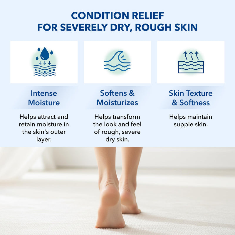 Urea 10% Cream with Vitamin E for Very Dry, Rough and Scaly Skin, Moisturizer for Hands, Feet, Elbows and Knees Inc, 3 oz | Developed for Very Dry, Rough, Bumpy, and Scaly Skin, Moisturizer for Hands, Feet, Elbows, and Knees 3 Ounce (Pack of 1)