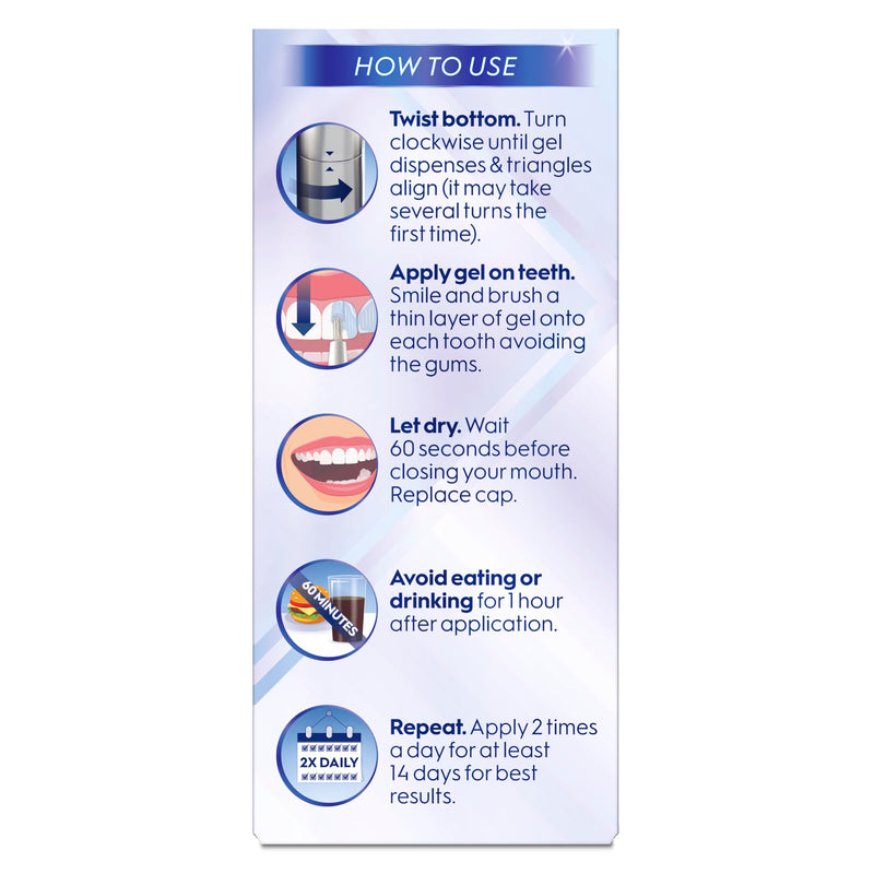 Crest 3DWhite Easy-to-Use Whitening Pen, 1 Teeth WHITENING Pen 0.13 Fl Oz (Pack of 1)