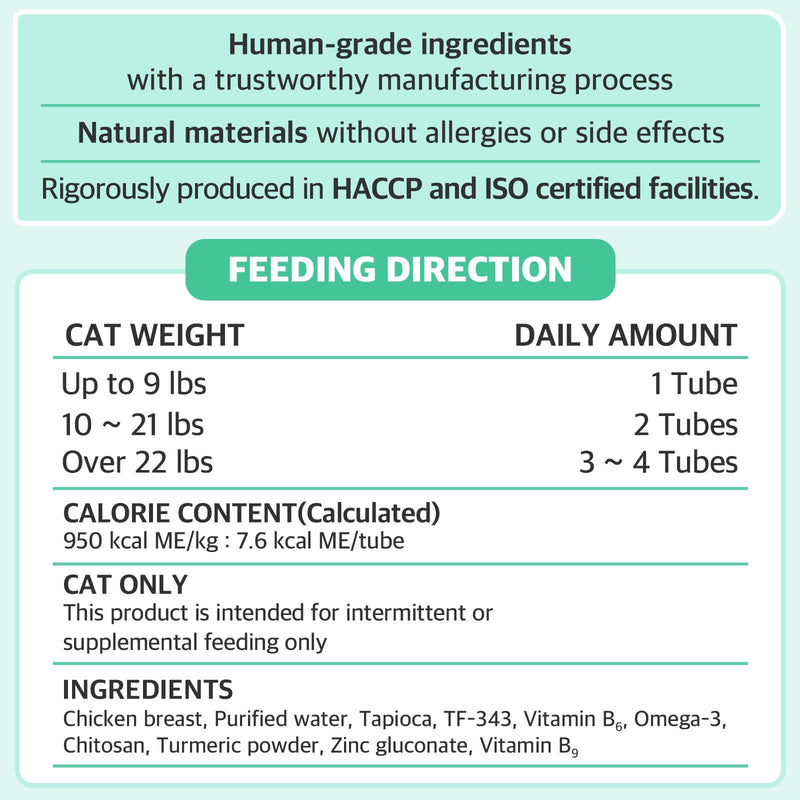 Dr.by Cat Breath Bronchial Supplements - Cat Nose Relief Sneezing runny Nose Drops Respiratory Function & Immune Support with TF-343-30 Individually Packaged (1 Pack (30 Count)), Chicken - PawsPlanet Australia