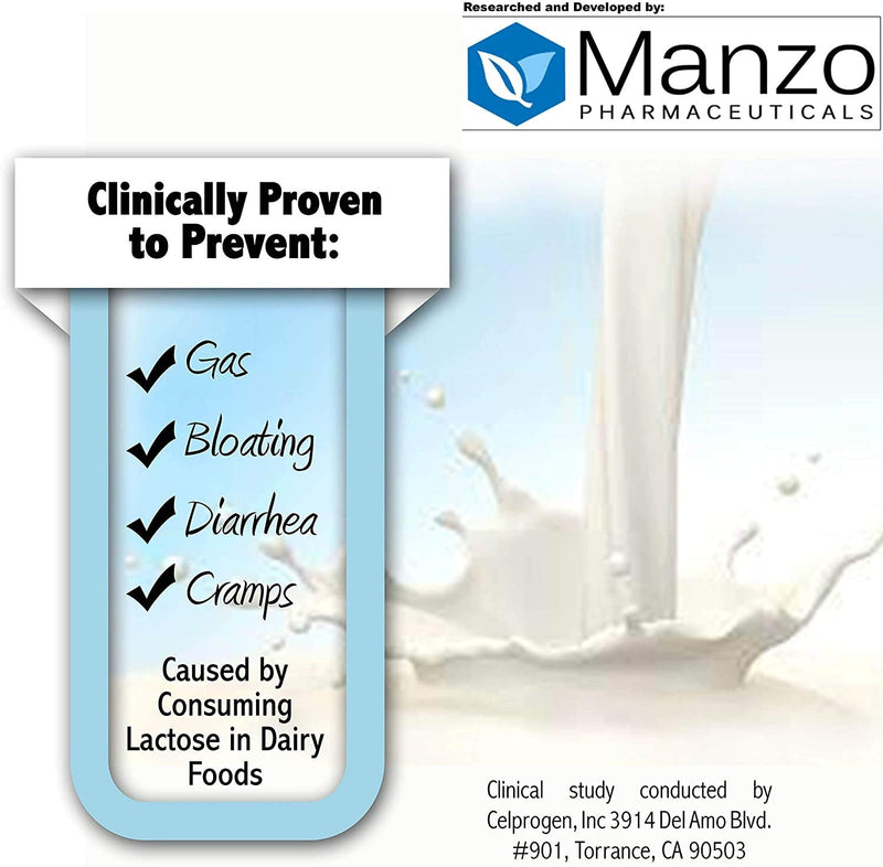[Australia] - Lacto-Freedom Probiotic for Lactose Intolerance. 7 Day Supply Provides Months of Relief - Helps Digest Lactose in Dairy - Lactase Producing Probiotic - 21 Caps 