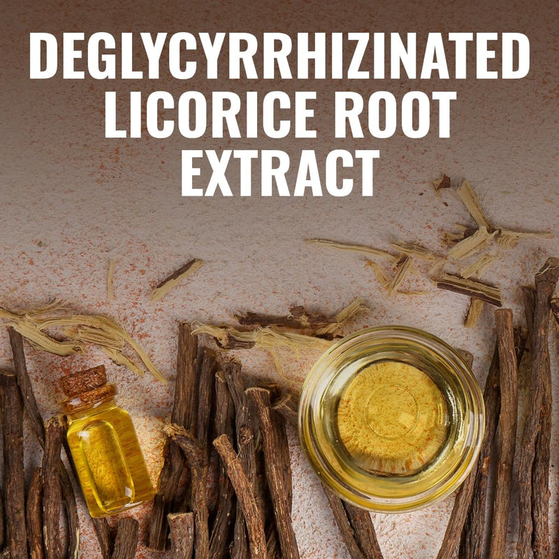 [Australia] - Vitamatic DGL Licorice 10:1 Extract 380 mg (3800mg Equivalent of Licorice Root) - 10X Stronger - Supports Healthy Digestive & Respiratory Functions - 200 Capsules 