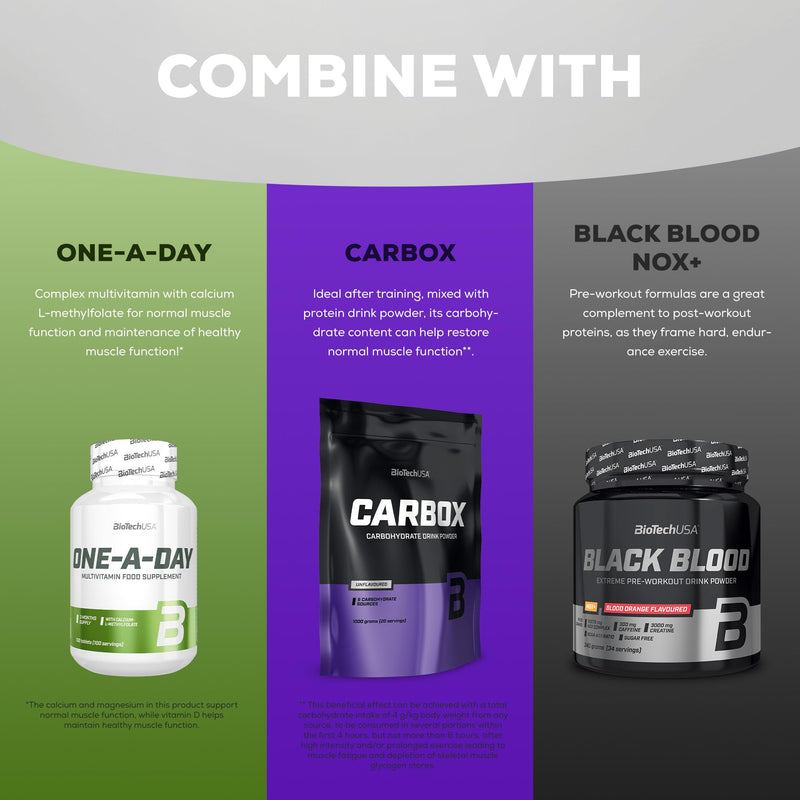 BioTechUSA 100% Pure Whey | Protein Powder with BCAA and Glutamine | Gluten-Free, Palm Oil Free | 21g Protein per Serving, 454 g, Cookies & Cream 454 g (Pack of 1)