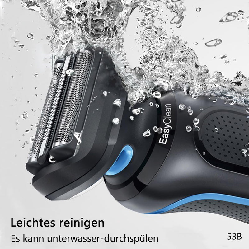 [Australia] - Atewada 53B shaving heads compatible with Braun razors men's 5 and 6 series 5018S 5049S 5762 5764 6075CC 6020S 6040CS shaving head electric shaver replacement shaving head 