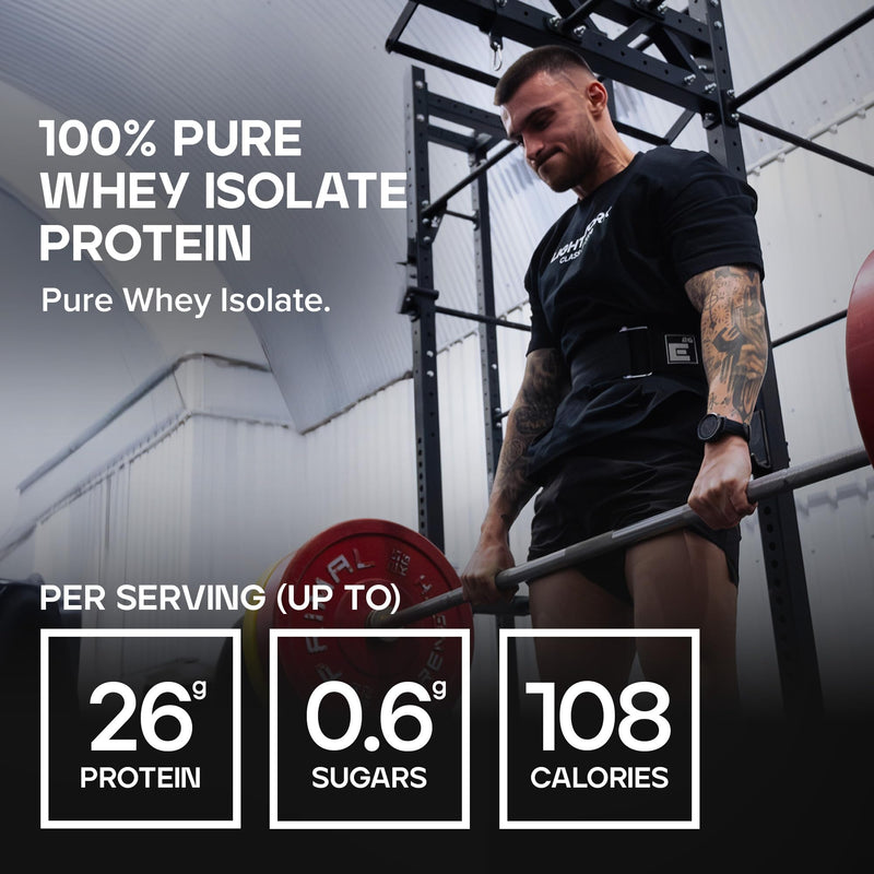 Bulk Pure Whey Isolate 90 | Chocolate Malted Honeycomb | 25g Protein per Serving | Ultra-Filtered | Low Sugar | Low Fat | Fast Absorption | Supports Muscle Maintenance | 500g | High Protein Shake
