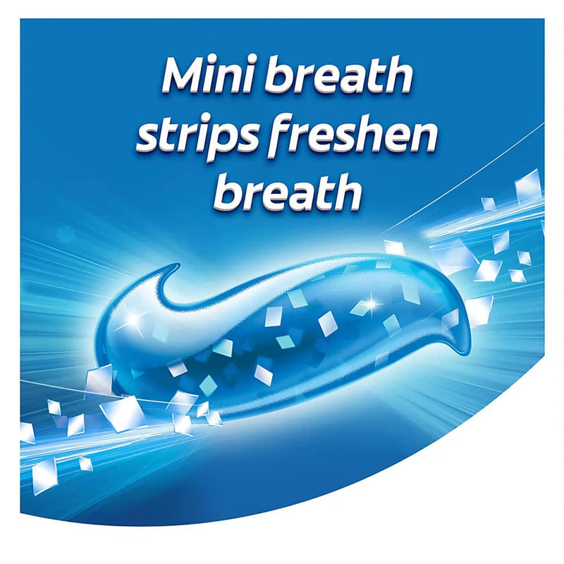 [Australia] - Max Toothpaste with Mini Breath Strips, Cool Mint 3 Large Tubes of 7.3 oz (Total 21.9 oz) Whitening, Fluoride Cavity Protection, Long-Lasting Fresh Breath Bonus Toothpaste Squeezer 7.3 Ounce (Pack of 3) 
